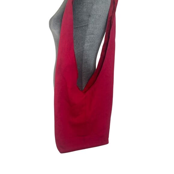 Hippie- boho- unbranded Ed pink embroidery crossbody tote bag- boho 70s - Picture 8 of 13